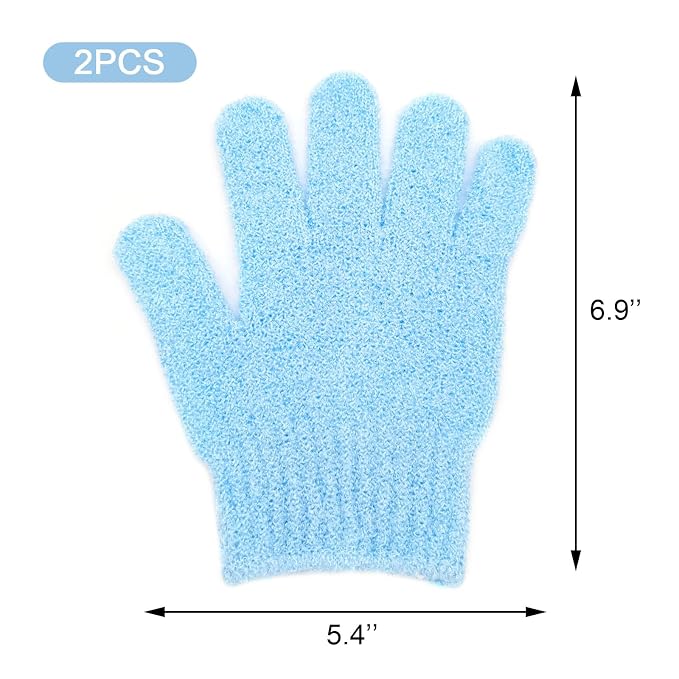 BlingKingdom 1 Pair Bath Gloves - Image 6