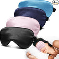4 Pack Super Soft Silk Sleep Mask by JroyJoy