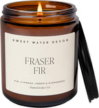 Sweet Water Decor Fraser Fir Christmas Candles by SweetWaterDecor