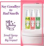 Toilet Spray for Poop 3 Pack, Travel Size Variety, Bathroom Odor Eliminator - Image 3