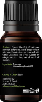 Handcraft Blends Rosemary Essential Oil – 0.33 Fl Oz – 100% Pure and Natural – - Image 2