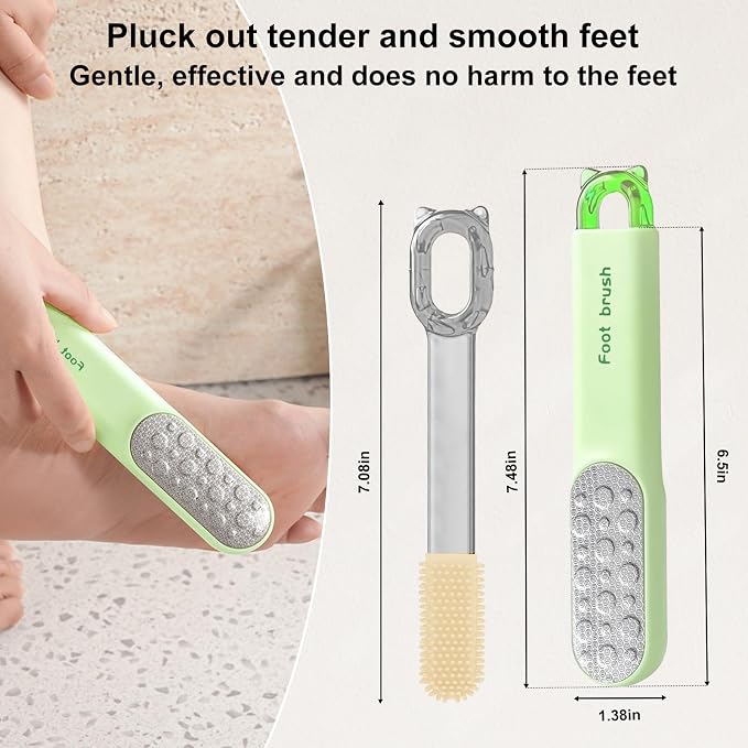 Double-Sided Stainless Steel Foot File, Foot Callus Remover & Foot Scrubber - Image 4