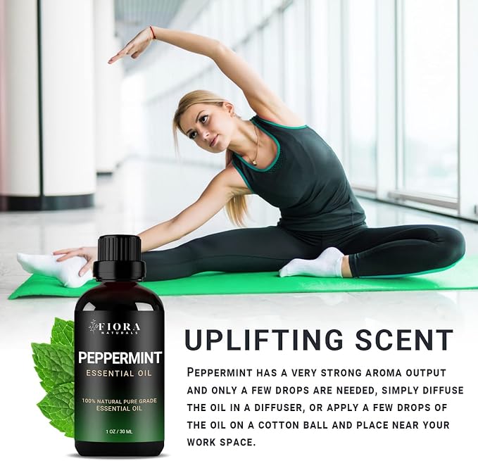 Peppermint Essential Oil by Fiora Naturals - Image 5