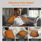 Weighted Heating Pad for Back & Cramps Relief - Image 4