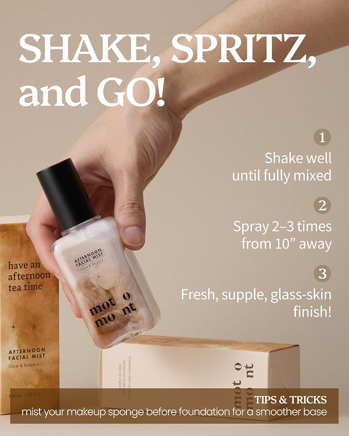 Milk Tea Dewy Skin Mist | Ultra Hydrating Facial Mist | 2X Moisturizing Makeup - Image 7