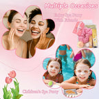 60PCS Spa Party Supplies for Girls, Include Facial Masks, Lip Mask, Under Eye - Image 3