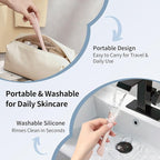 Blackhead Remover Tool, Stainless Steel Face Scraper, Skin Scrubber Face Spatula - Image 6