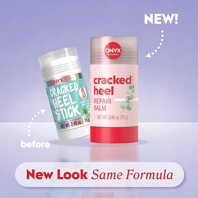 Onyx Professional Cracked Heel Repair Balm Stick, Tea Tree Eucalyptus Scent - Image 3