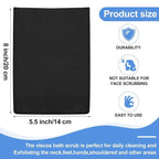 Tatuo 12 Pieces Korean Exfoliating Mitt Glove Italy Towel Body Skin Scrubber - Image 2