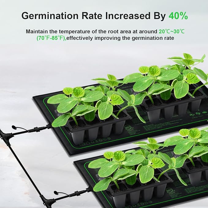 4in1 Seedling Heat Mat, Warm Hydroponic Heating Pad - Image 6