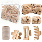 16 Pcs Skincare Headband Set, Face Washing Headband by XiuyingFeng