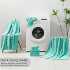 8 Piece Bath Towel Set-2 Oversized Bath Sheets, 2 Hand Towels, 4 - Image 8
