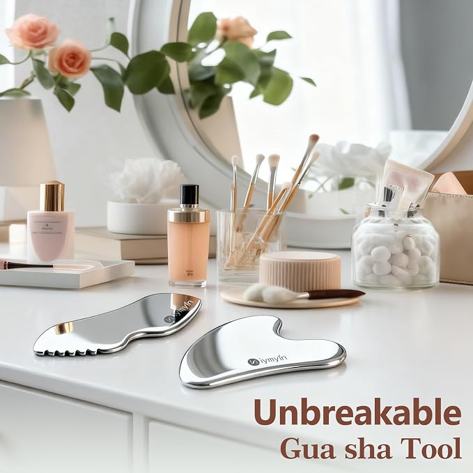5-in-1 Stainless Steel Muscle & Fascia Scraper Tool Set, - Image 8