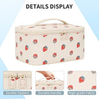 OCHEAL Makeup Bag, Travel Makeup Organizer Bag, Large Capacity Cosmetic Bags - Image 7