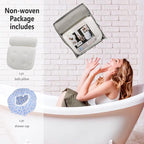 AEROiVi Luxury Bath Pillows for Tub，Bath Pillow Bathtub Pillows for Head and - Image 8