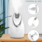 NewWay Nano Ionic Facial Steamer, Adjustable Nozzle Angle Aromatherapy Warm - Image 6