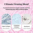 Firm & Glow Sheet Mask with Vegan Collagen Semi-Gel Sheet Biodegradable 100% - Image 3