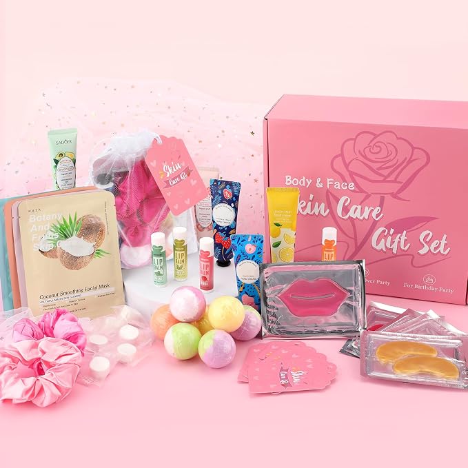120PCS Spa Party Supplies for Girls, Include Facial Masks, Lip Mask, Under Eye - Image 7