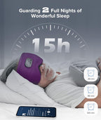 TOPOINT Sleep Mask with Bluetooth Headphones, 3D Eye Mask - Image 5