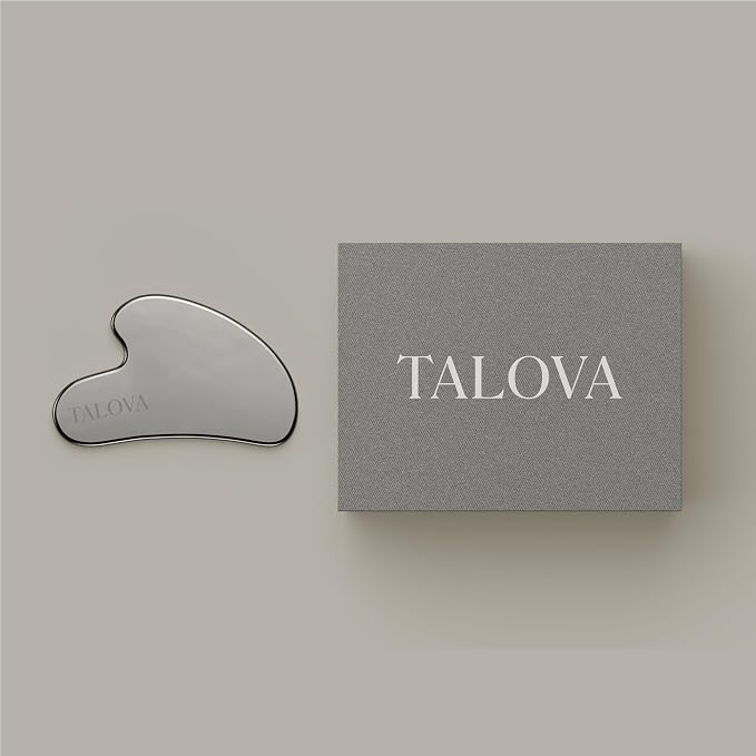 304-Grade Stainless Steel Gua Sha Facial Tool, Easing Facial Tension, Massage - Image 6