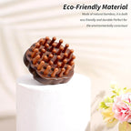 ElevateTech Wooden Scalp Massager Comb - Image 4