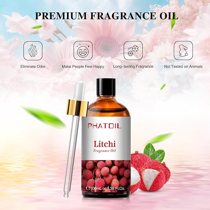 PHATOIL 3.38FL.OZ Litchi Fragrance Oils - Image 3