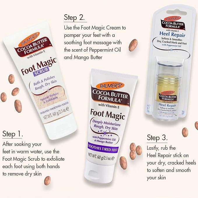 Palmer's Cocoa Butter Formula Heel Repair, Foot Balm Stick - Image 9
