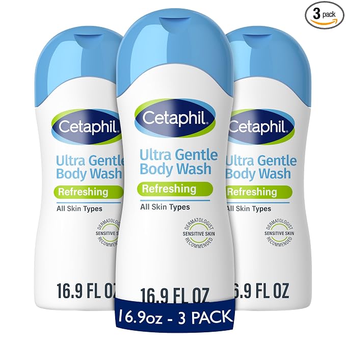 Cetaphil Ultra Gentle Refreshing Body Wash, Refreshing Scent by Cetaphil