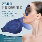 ZGGCD Sleep Mask for Side Sleeper, Light Blocking Sleeping Eye Mask for Women - Image 4