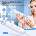 Professional Manicure Pedicure Kit, Electric Nail File Set, 5 Speeds Hand Foot - Image 2