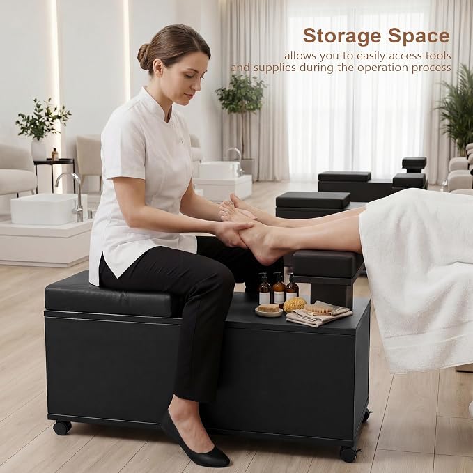OmySalon Pedicure Cart, Foot Bath Trolley - Image 7