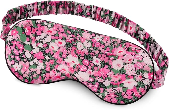 OLESILK 100% Natural Mulberry Silk Sleep Eye Mask Block Out Light, Fashion by OLESILK