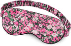 OLESILK 100% Natural Mulberry Silk Sleep Eye Mask Block Out Light, Fashion by OLESILK