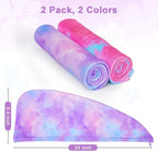 Unicorn Castle Microfiber Hair Towel - Image 7