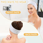 SINLAND Spa Headband for Women Ultra Soft Adjustable Makeup Hair Band - Image 2