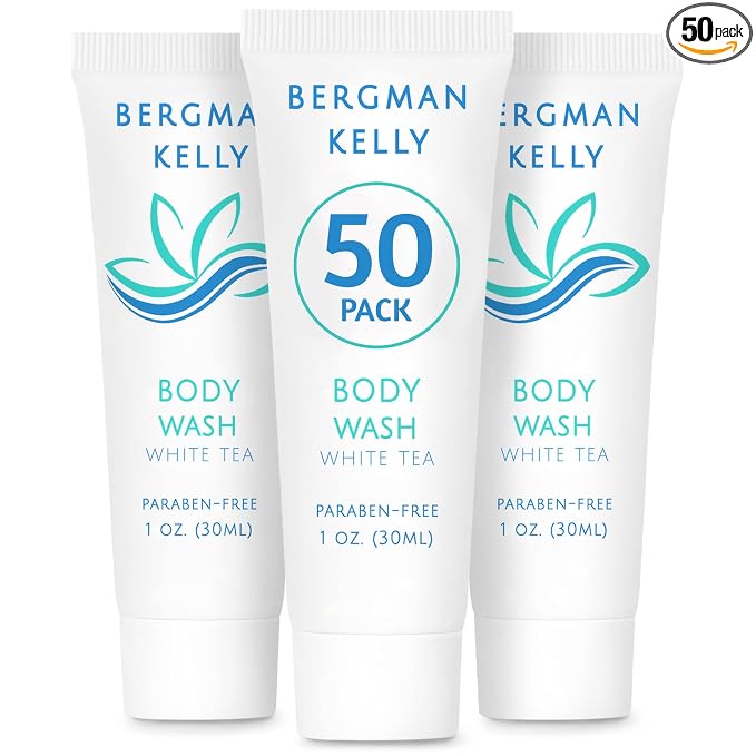 BERGMAN KELLY Travel Size Body Wash, Delight Your Guests by BERGMANKELLY