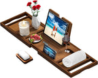 Premium Bathtub Tray Caddy by Banlilu