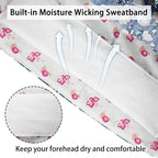 Scrub Caps Women Bouffant Scrub Hats Caps Nurses, Adjustable Working Cap - Image 4