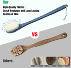 17-Inch Back Scrubber for Shower, Anti-Slip Exfoliating Body Brush for Bath - Image 3