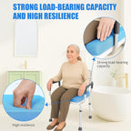 Shower Seat Cushion, Thickened Shower Chair Cushion 4D Air Fiber Material - Image 2