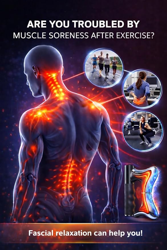 Heated Muscle Scraper Tool, Fascia Release Full Body Contouring Machine - Image 2
