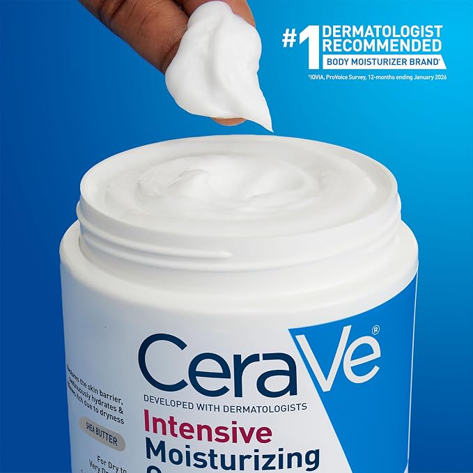 CeraVe Intensive Moisturizing Cream, Body Moisturizer - Image 10