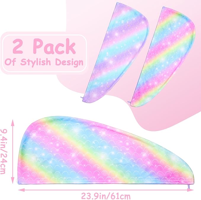 Basumee Microfiber Hair Towel Wrap - Image 6