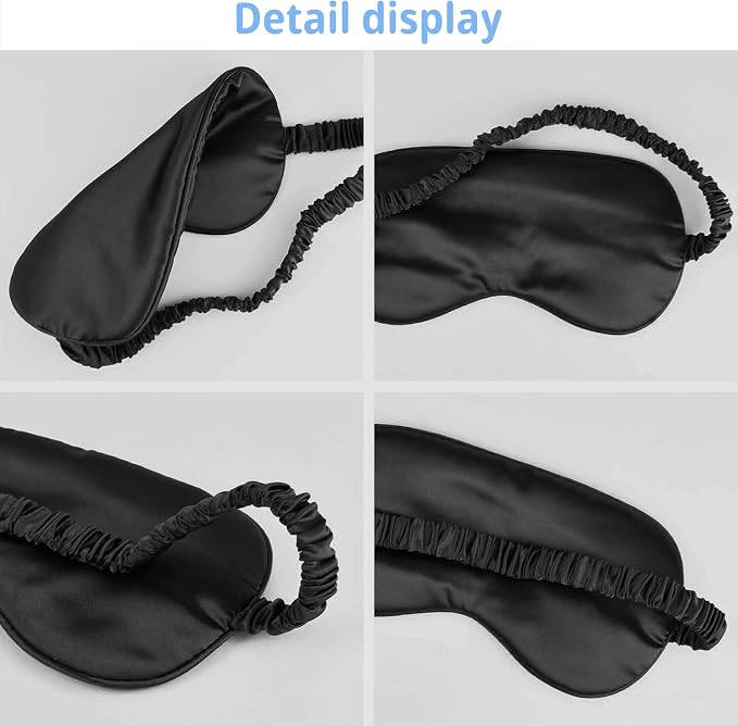 1 Pack Sleep Mask, Silk Eye Mask - Image 7