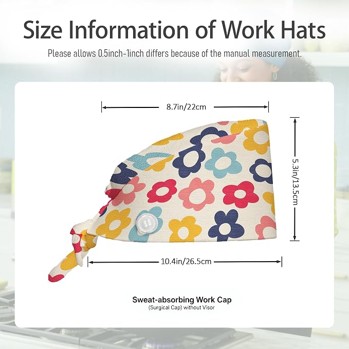 2 Pcs Working Cap with Sweatband - Image 4
