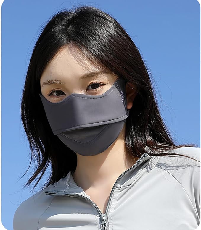 2Pcs UV Face Mask, Sun Masks for Women, Cooling Breathable Face Cover for - Image 6