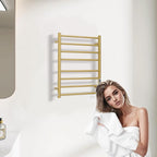 Heated Towel Racks for Bathroom, Wall Mounted Electric Towel Warmer Racks - Image 5