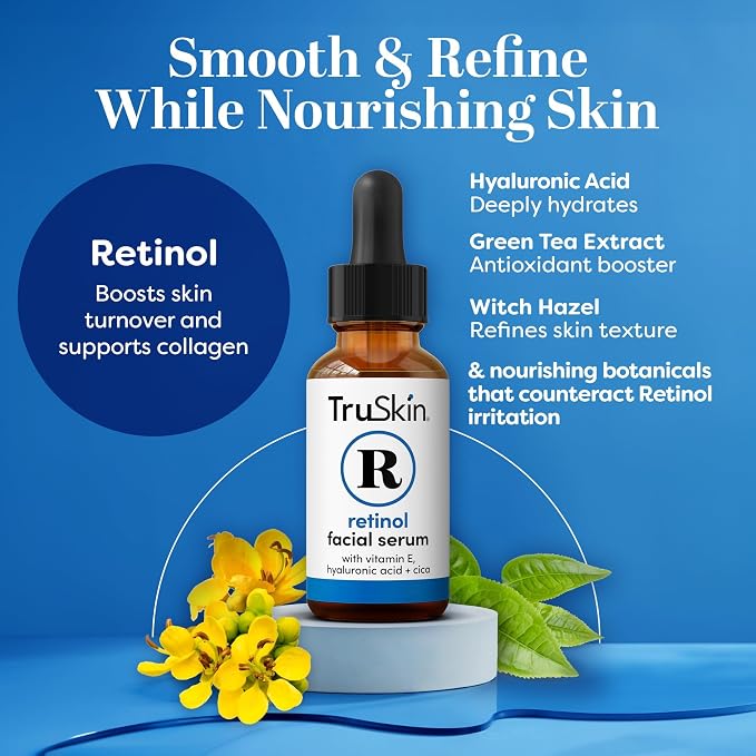TruSkin Retinol Serum for Face – Gentle, Skin Friendly Anti-Aging Retinoid - Image 2