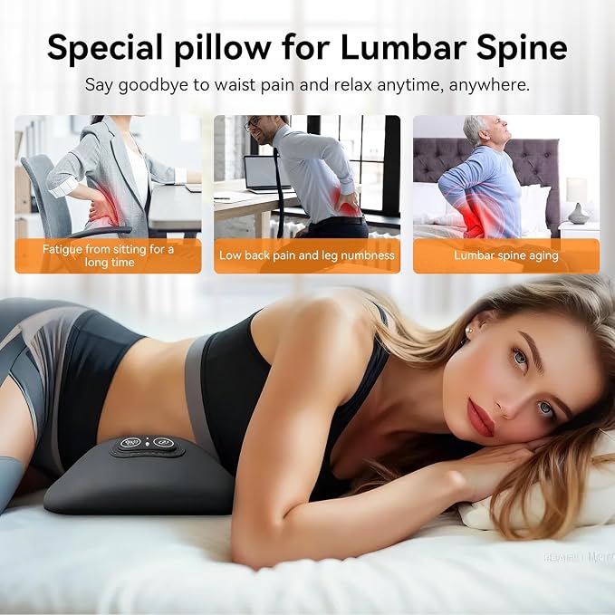 3 in 1 Electric Lumbar Support Pillow - Image 6