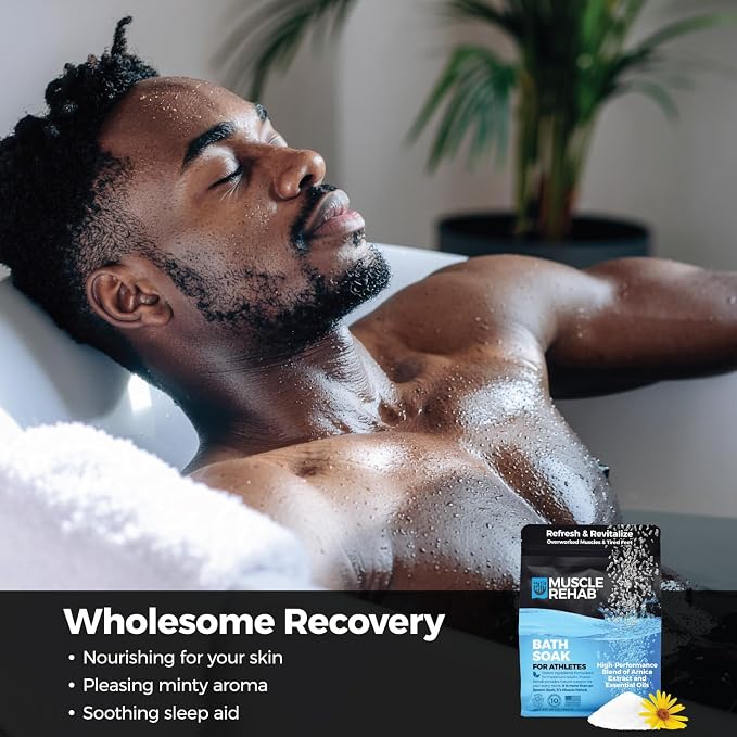 Muscle Rehab Epsom Salt Bath Soak 5 Travel Packets - Image 4